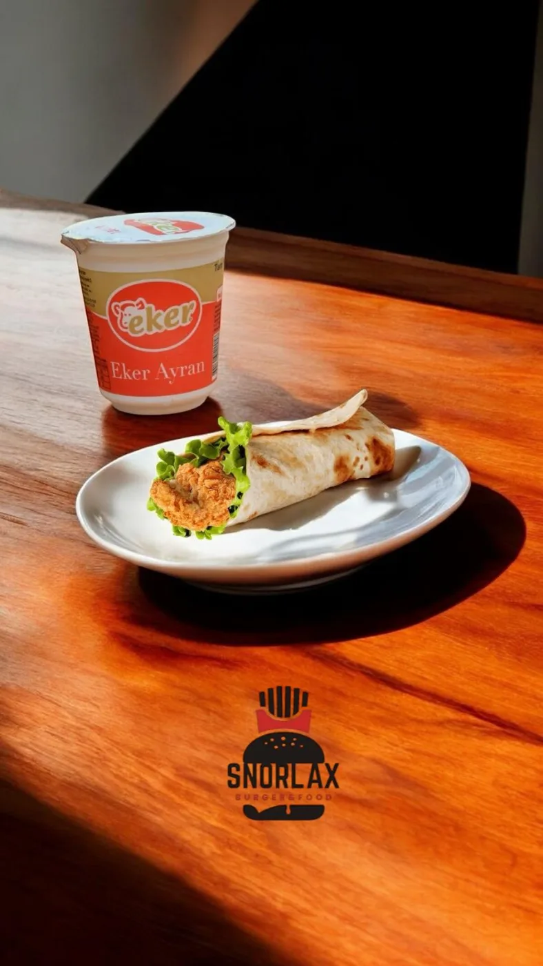 Çıtır dürüm+ayran